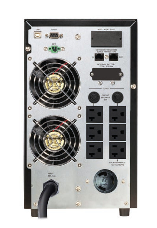 Vertiv GXT-3000MTPLUS120 UPS Doble conversión (en línea) 3 kVA 2700 W Onda sinusoidal pura