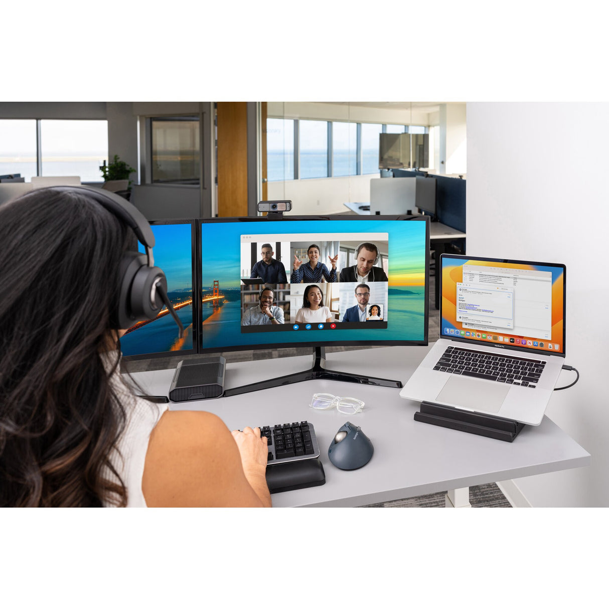 Kensington Auriculares Bluetooth circumaurales H3000 Auriculares Inalámbrico Si Supraaural Si