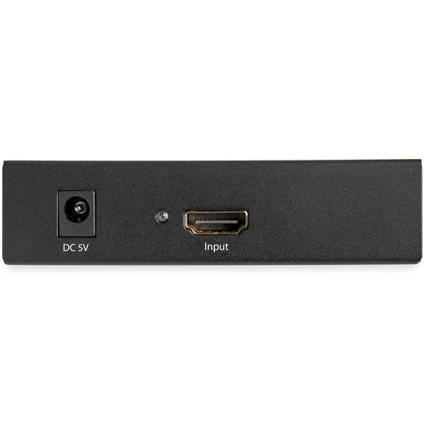 StarTech.com Caja Convertidora HDMI a RCA con Audio convertidores de señal de vídeo Conversor de vídeo activo Negro REACH, FCC 1920 x 1080 Pixeles