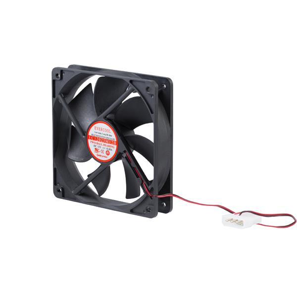 StarTech.com Ventilador Fan para Chasis Caja de Ordenador PC Torre - 120x25mm - Conector LP4 sistemas de refrigeración para ordenadores Carcasa del ordenador Ventilador 12 mm 2000 RPM