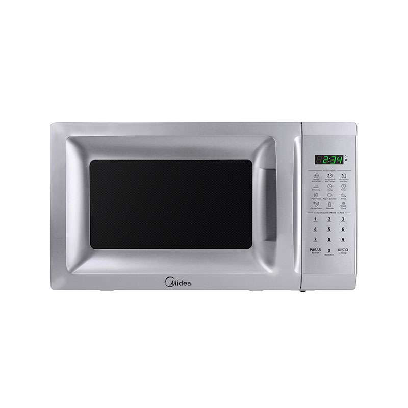 Midea MMDP07S2CB microondas Plata Sobre el rango 20 L 1050 W, Pantalla incorporada, LED, Tocar
