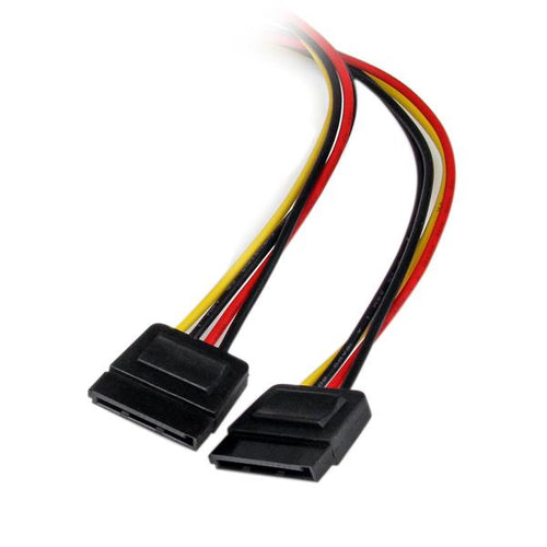 StarTech.com Adaptador Cable Divisor Molex 4 Pines a SATA - 2x Hembra SATA y 1x Macho LP4 Cables de alimentación interna