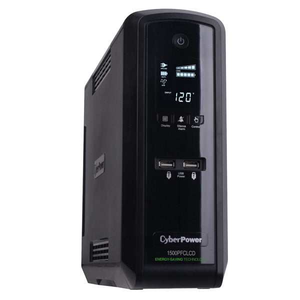 CyberPower CP1500PFCLCD UPS Línea interactiva 1,5 kVA 900 W 60 Hz