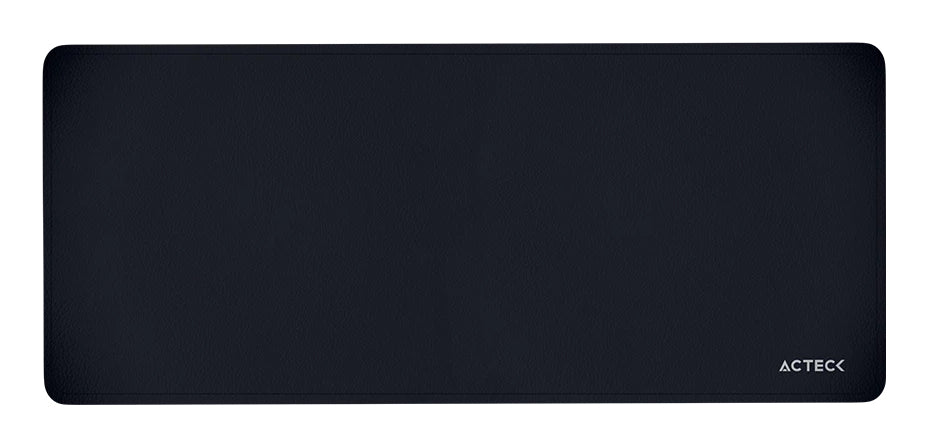 Acteck TP676L protector de escritorio Imitación piel Negro, Gris, 800 mm, 350 mm