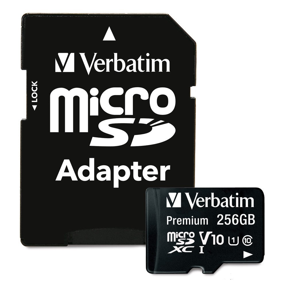 Verbatim Premium Memoria Flash 256 GB MicroSDXC 100 MB/s Class 1 (U1)
