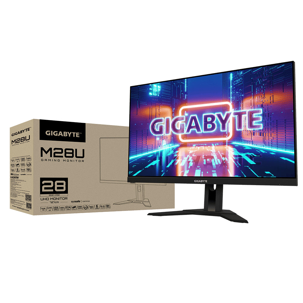 GIGABYTE M28U Monitor 71,1 cm (28") 3840 x 2160 Pixeles 4K Ultra HD Edge LED Negro