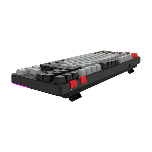 Teclado Gaming Balam Rush GK990, Retroiluminación RGB, 104 Teclas, Cable Trenzado, Resistente al Agua