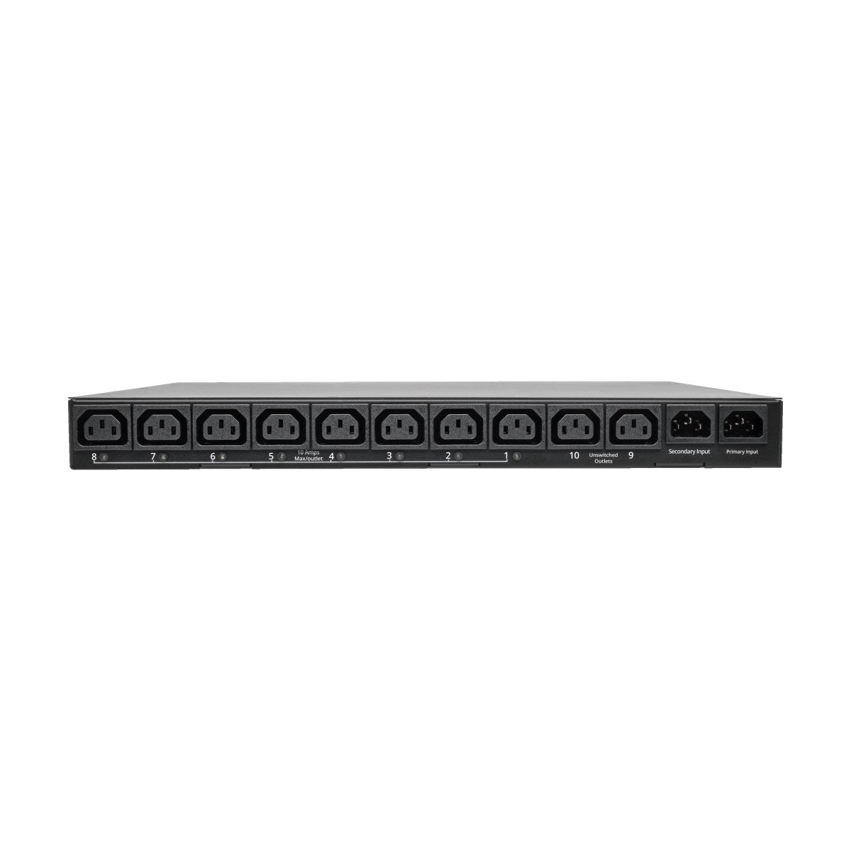 Tripp Lite PDUMH15HVATNET PDU Monofásico Controlable con Switch de Transferencia Automática 2.4kW, 2 Entradas C14 de 200