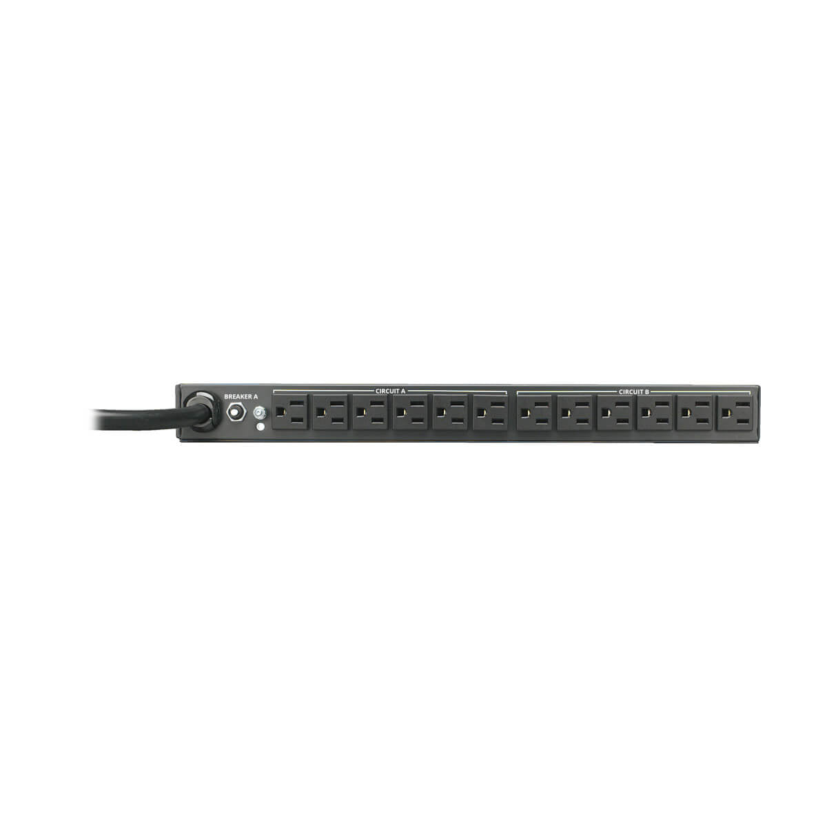 Tripp Lite PDU2430 PDU Básico Monofásico de 2.9kW 120V, 24 Tomacorrientes NEMA 5-15R, Entrada NEMA L5-30P, Cable de 4.57