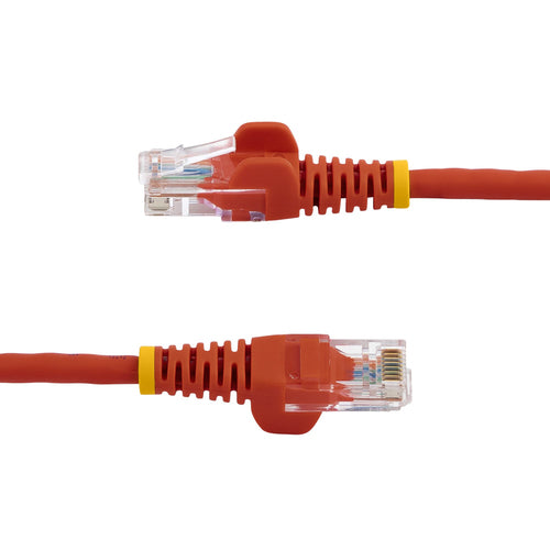 StarTech.com Cable de 2m Rojo de Red Fast Ethernet Cat5e RJ45 sin Enganche - Cable Patch Snagless Cables de red 2 m Cat5