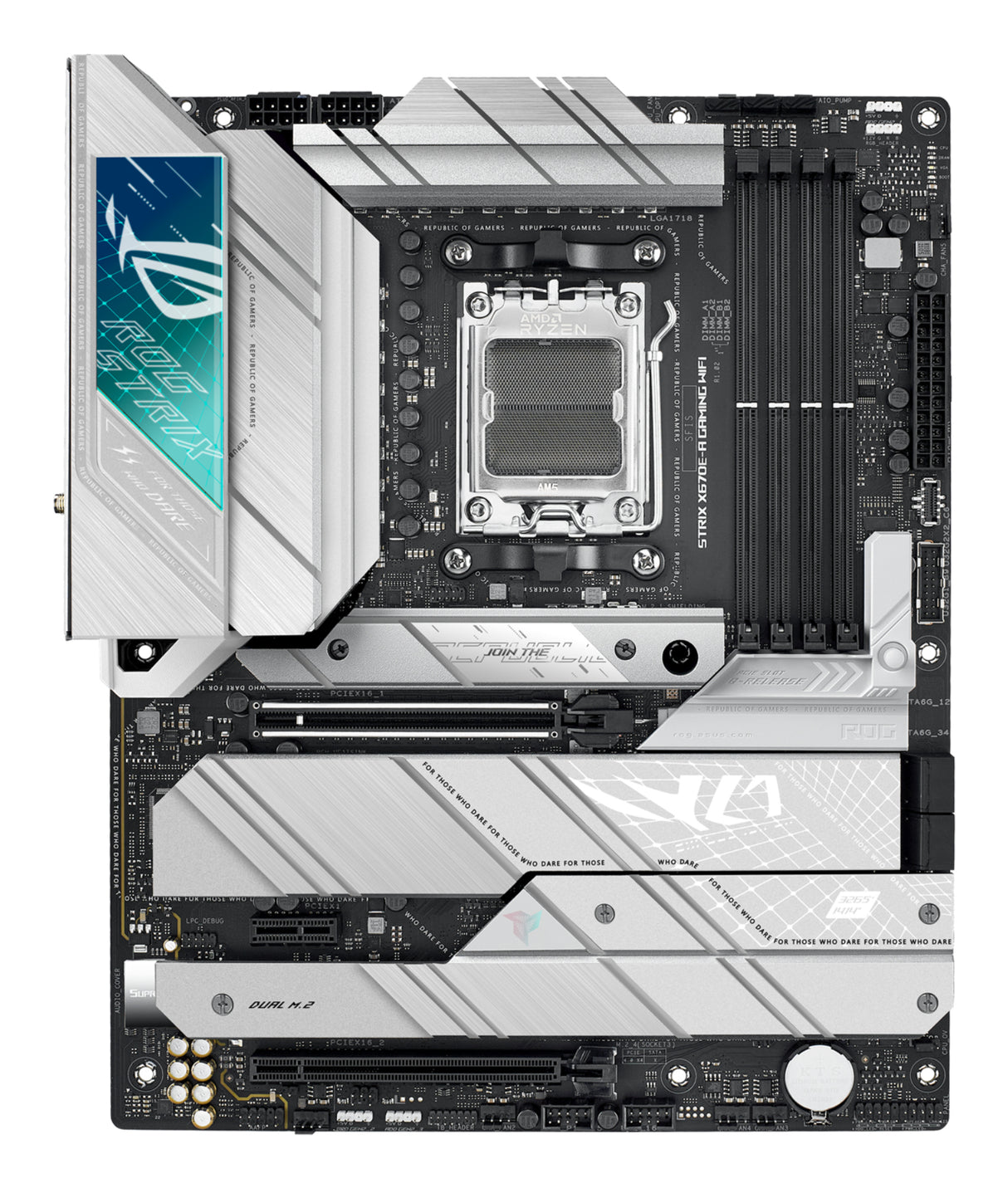 ASUS ROG STRIX X670E-A GAMING WIFI placas base AMD Zócalo AM5 AMD Ryzen™ 7 DDR5-SDRAM