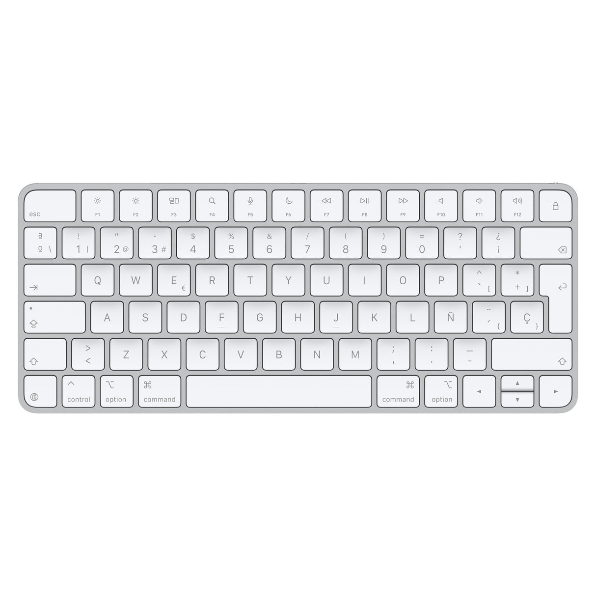 Apple Magic Keyboard (USB-C) - Español, Inalámbrico y alámbrico, USB + Bluetooth, QWERTY