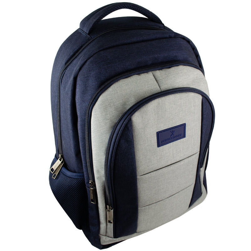 Perfect Choice PC-084198 mochila Mochila informal Azul, Gris Poliéster