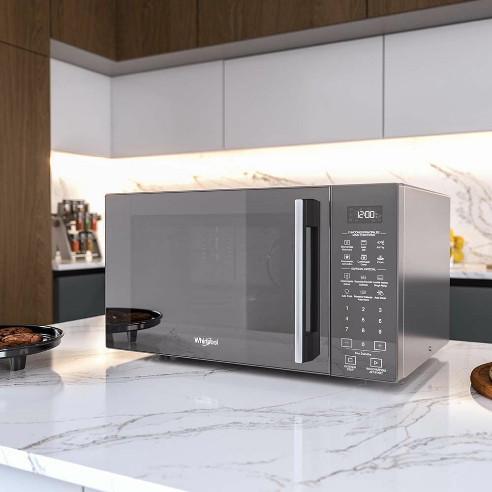 Whirlpool WM3911D microondas Plata Microondas combinado Encimera 29 L