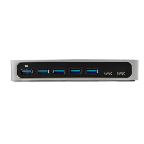 StarTech.com Hub Concentrador USB 3.0 USB C a 5x USB-A y 2x USB Tipo C de 7 Puertos - 5Gbps - Ladrón USBC Alimentado Hub