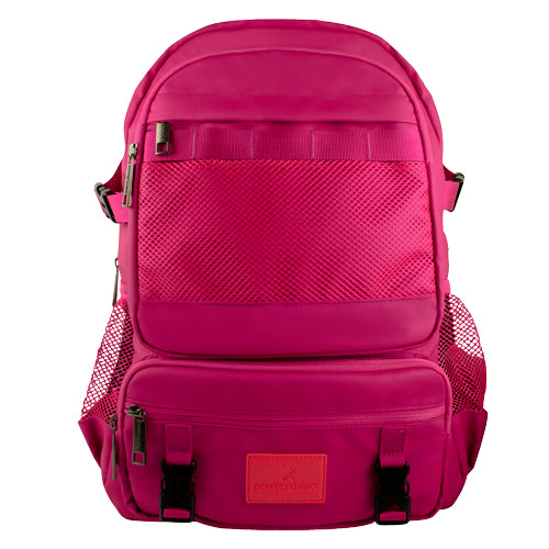 Perfect Choice PC-084228 maletín para laptop 43.2 cm (17") Mochila Magenta, Tirante para hombro, 500 g