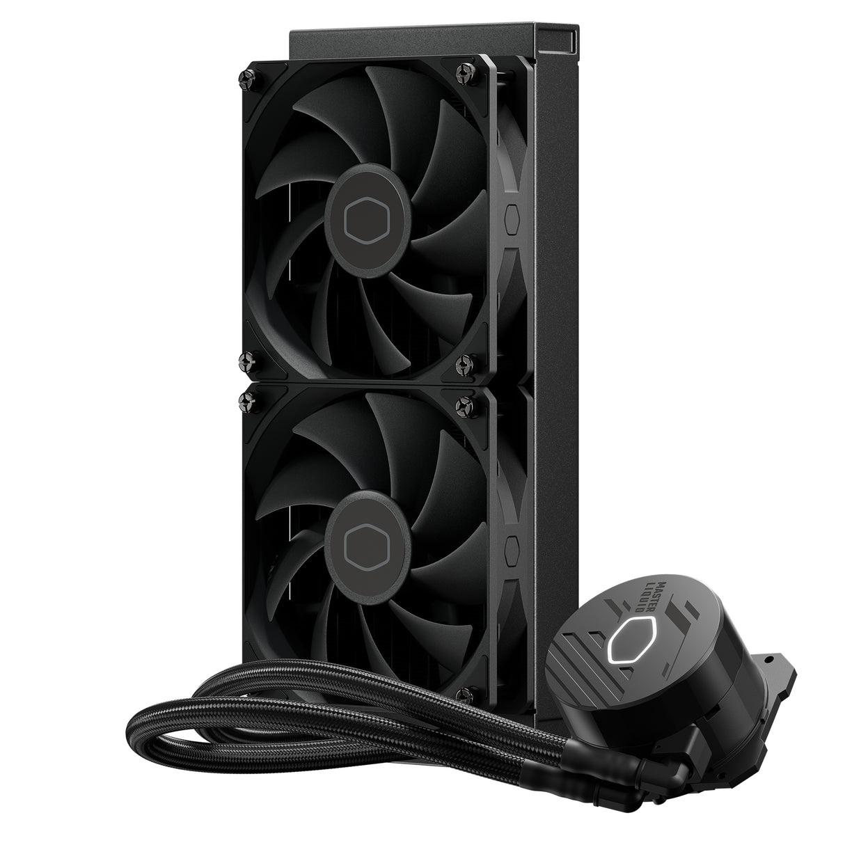 Cooler Master MasterLiquid 240L Core Procesador Kit de enfriamiento líquido 12 cm Negro, 650 RPM, 1750 RPM
