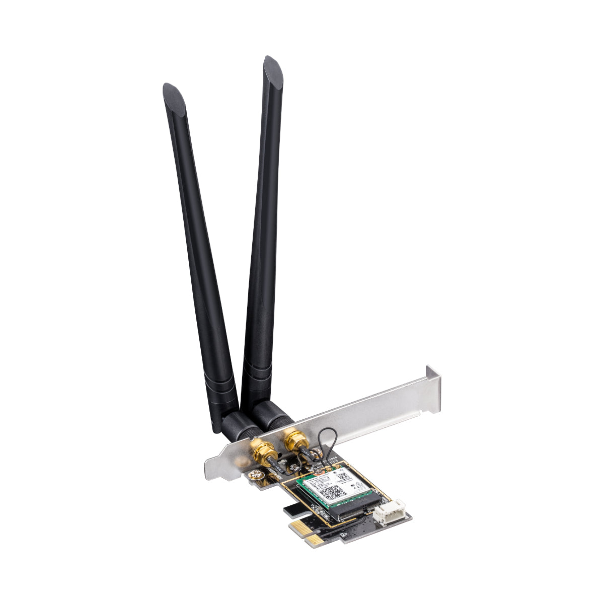 Cudy WE3000 tarjeta de red Interno WLAN / Bluetooth 2400 Mbit/s, Inalámbrico, PCI Express, Wi-Fi 6E (802.11ax)