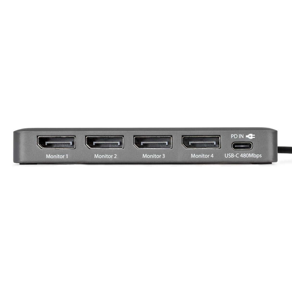 StarTech.com QUAD-USB-DP-ADAPT Bases para portátiles y replicadores de puertos Alámbrico USB 3.2 Gen 1 (3.1 Gen 1) Type-