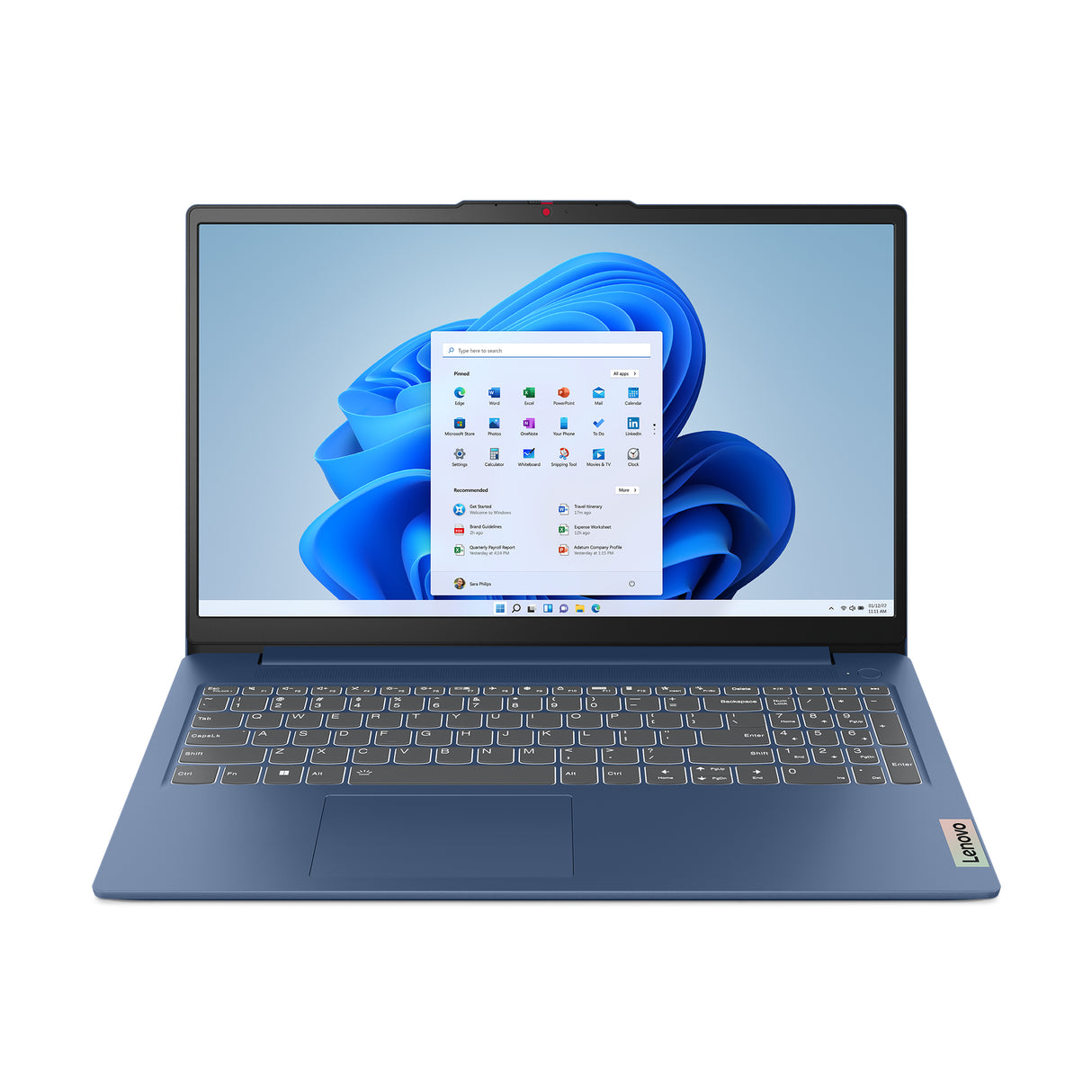 Lenovo IdeaPad Slim 3 15IRU8 Laptop Abyss Blue Portátil Azul Concha