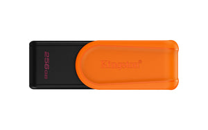 Kingston Technology 256GB Portable USB 3.2 Gen 1 DataTraveler Exodia S (Black/Orange) Memoria Flash 256 GB USB tipo A 3.2 Gen 1 (3.1 Gen 1) Si