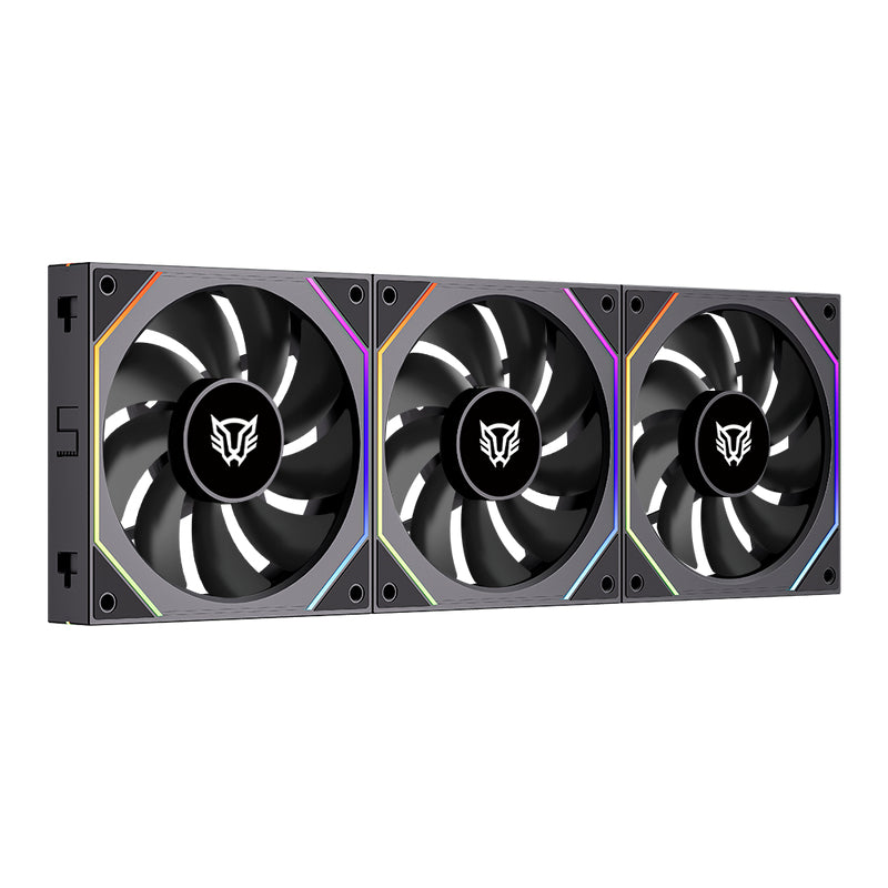 Balam Rush Eolox Link EXL95 Gabinete de la computadora Ventilador 12 cm Negro, 800 RPM, 1800 RPM