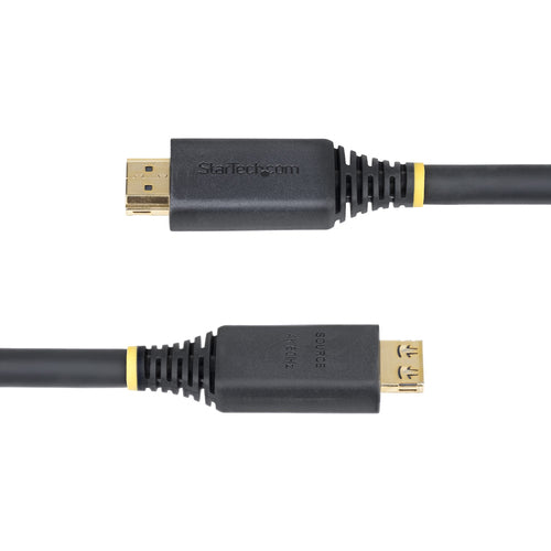 StarTech.com Cable HDMI de Alta Velocidad Activo de 10m - Conectores de Agarre - UHD 4K60Hz/1440p 144Hz - 18Gbps - HDR10