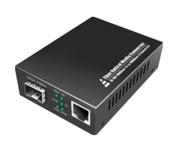 Enson ENS-MC100SFP convertidor de medio 1000 Mbit/s 1550 nm Multimodo, Monomodo Negro