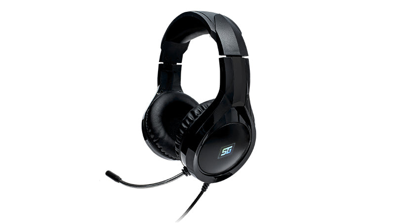 Vorago HS-501 auricular y casco Auriculares Alámbrico Diadema Juego Negro
