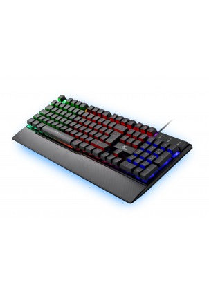 Xtech XTK-510S teclado Juego USB QWERTY Inglés Negro