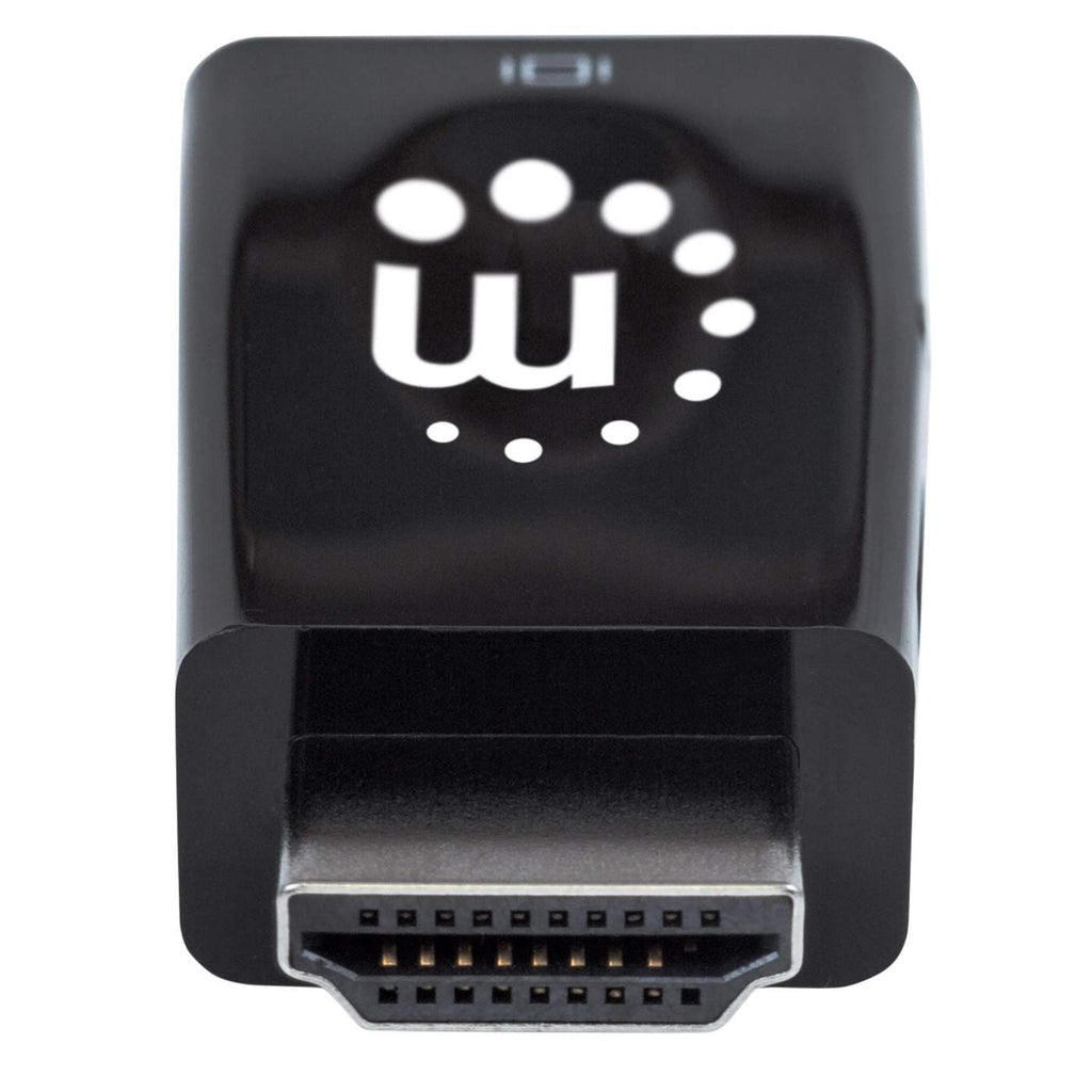 Manhattan Micro Convertidor HDMI a VGA con salida de audio Cable HDMI VGA, 3.5mm Macho Hembra