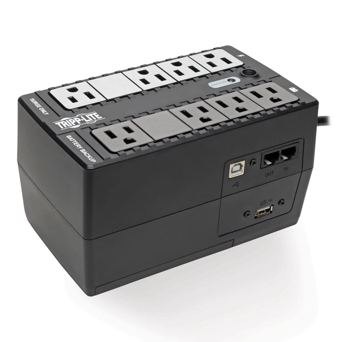 Tripp Lite INTERNET650U1 UPS No Break Standby Internet Office de 120V 650VA 330W, Compacto de Escrit
