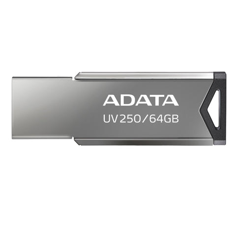 ADATA UV250 unidad flash USB 64 GB Plata, AUV250-64G-RBK | Unidades flash USB
