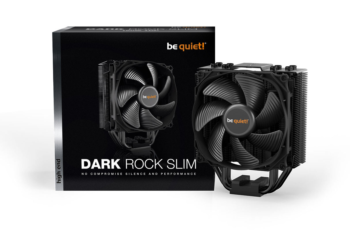 be quiet! Dark Rock Slim sistemas de refrigeración para ordenadores Procesador Enfriador 12 mm 1500 RPM