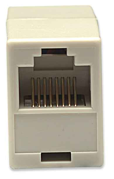 Intellinet COPLE RJ45 MODULAR CAT5E HEMBRA A HEMBRA UTP Cable 8P8C 8P8C Hembra Hembra