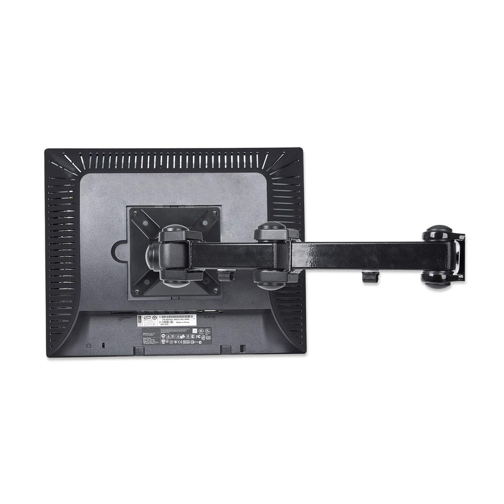 Manhattan Soporte para monitor, de escritorio, movimiento articulado, 2 pantallas planas de 13" a 24" máximo 6 kg cada u