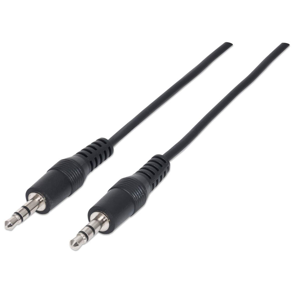 Manhattan Cable de Audio Estéreo Cable 1,8 m 3,5mm Macho 3,5mm