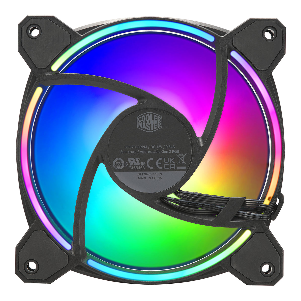 Ventilador Cooler Master MFL-B2DN-213P2-R2, 1200RPM, 120mm, 4-Pin PWM