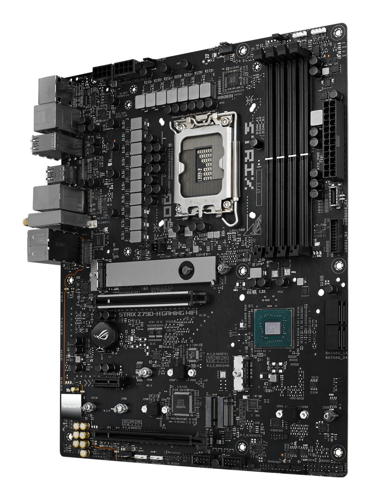 ASUS ROG STRIX Z790-H GAMING WIFI placas base Intel LGA 1700 1 DDR5-SDRAM