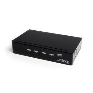 StarTech.com Multiplicador HDMI de 4 puertos y amplificador de señal - Splitter - 1920x1200 -1080p divisores de vídeo HDMI 4x HDMI 4 5