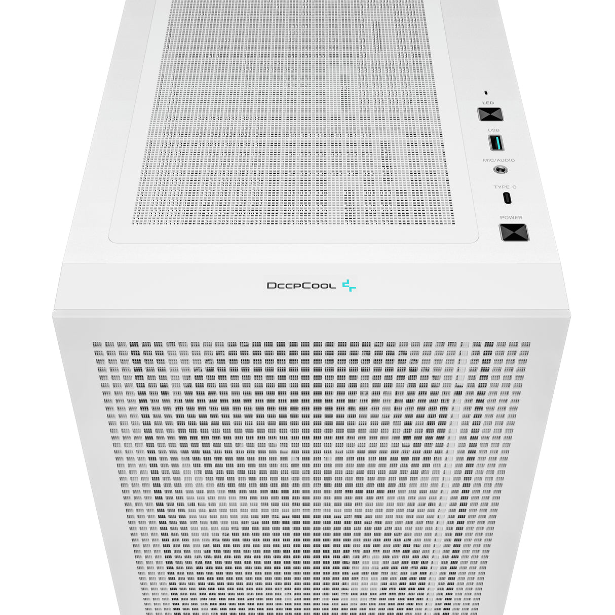 DeepCool CH560 WH carcasas ordenador ABS, Acero, Vidrio templado Midi Tower PC Blanco
