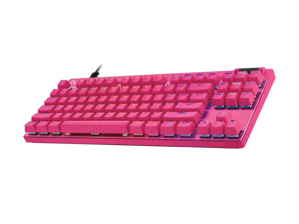 Logitech - keyboard. - Magenta - PRO X TKL