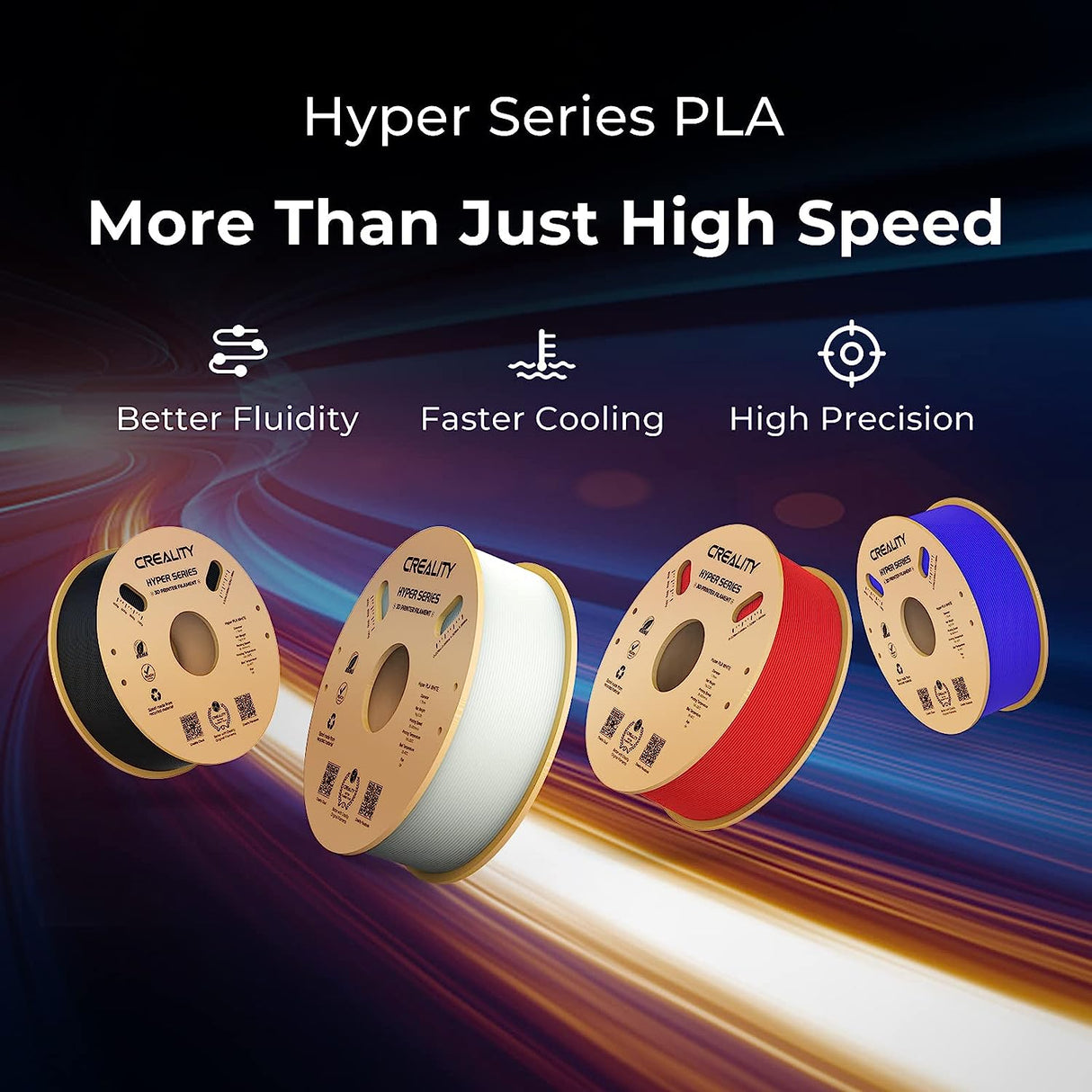Filamento Creality Hp Ultra Pla 1Kg 1.75Mm Color Rojo FullOffice.com