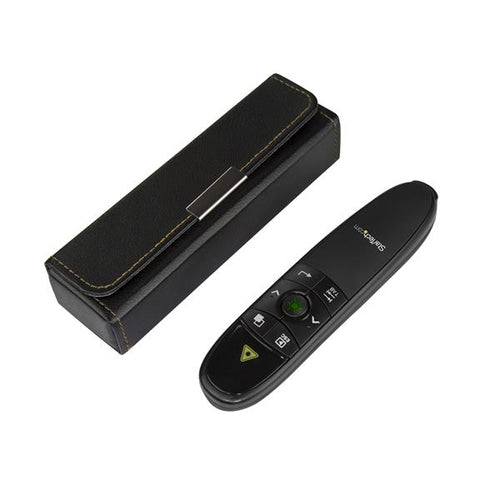 StarTech.com Mando a Distancia para Presentaciones Inalámbrico con Puntero Láser Verde - 27m Apuntadores inalámbricos US