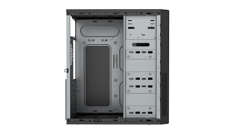 Vorago GAB-101K carcasa de ordenador Midi Tower Negro 500 W