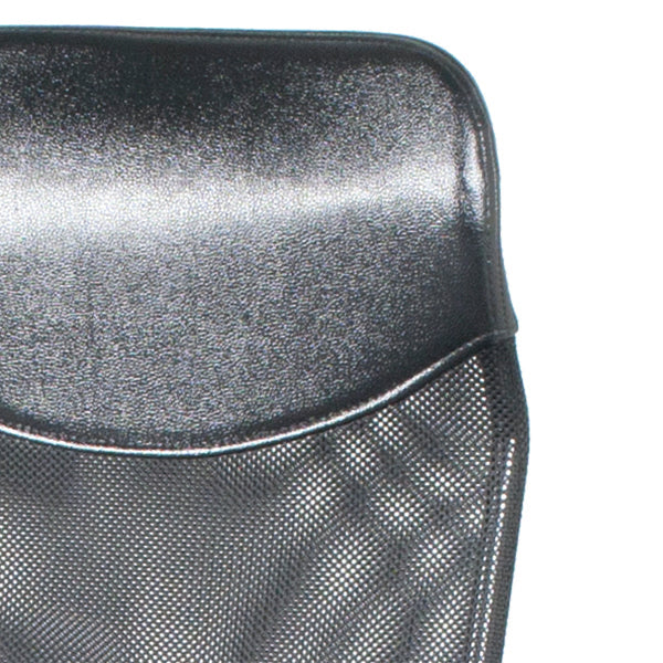Xtech AM160GEN46 silla para oficina o computadora asiento acolchado Respaldo con rejilla, Negro, Negro, Tela
