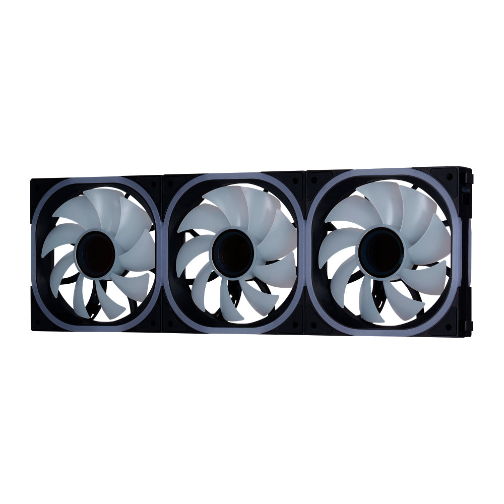 Game Factor FKG500 Ventilador 12 cm Negro