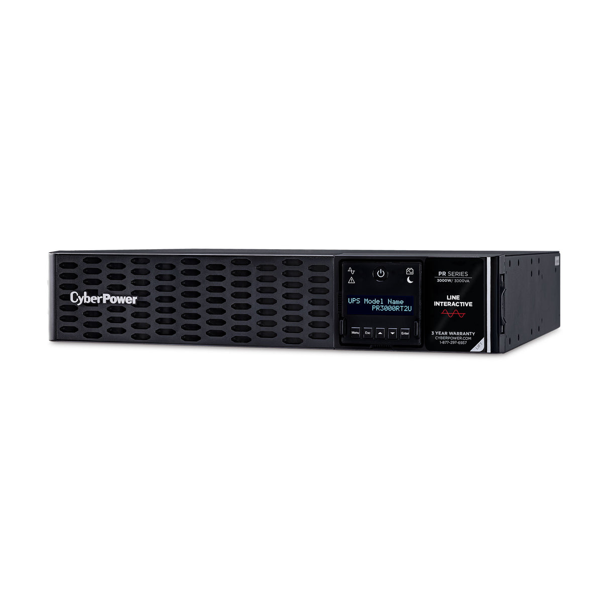 CyberPower PR3000RT2U UPS Línea interactiva 3 kVA 3000 W Seno