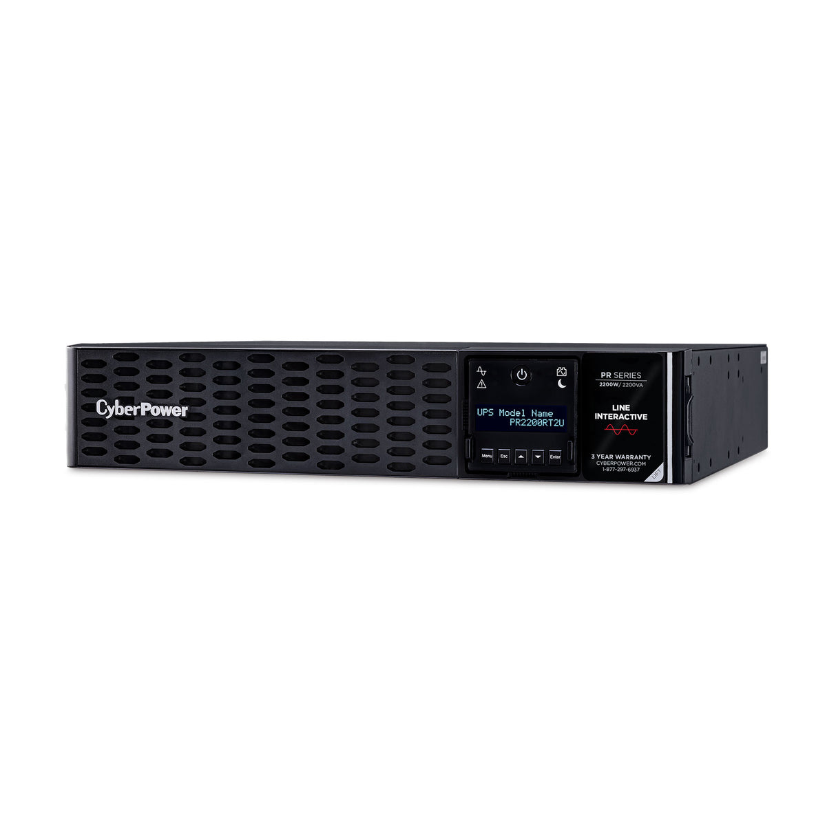 CyberPower PR2200RT2U UPS Línea interactiva 2,2 kVA 2200 W Seno