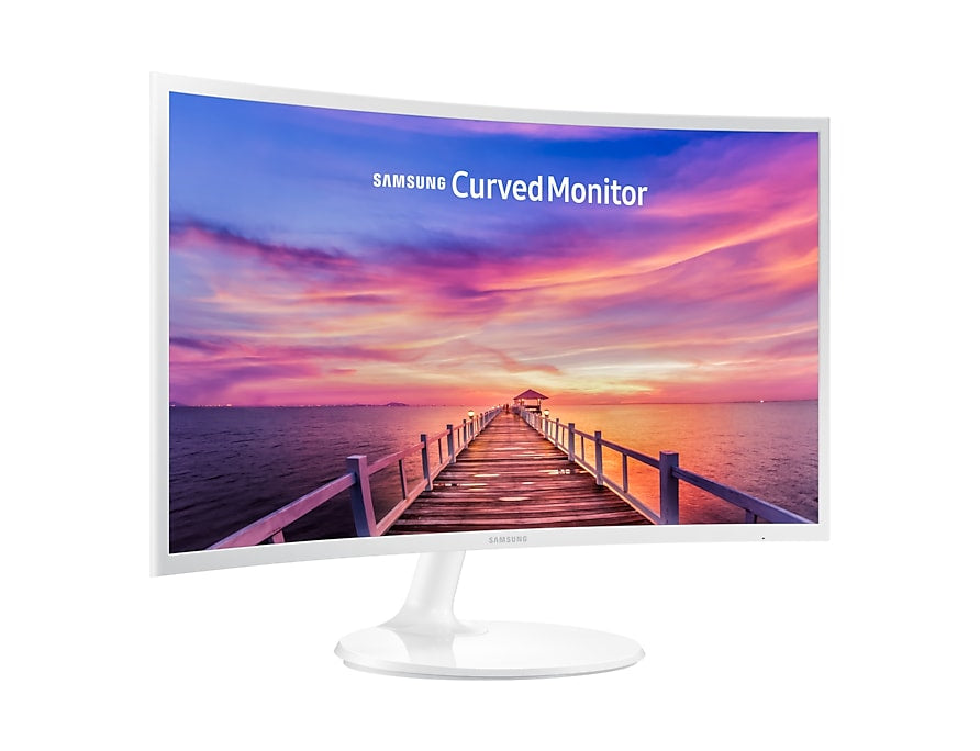 Samsung LC27F391FHNXZA Monitor 68,6 cm (27") 1920 x 1080 Pixeles Full HD Blanco